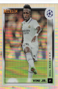 2022-23 Topps Merlin UEFA Club Competitions Refractor Vini Jr. #118