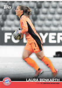 2021-22 Topps FC Bayern München Team Set Laura Benkarth #BCW-LB