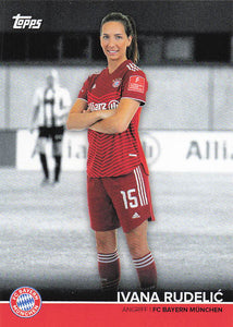 2021-22 Topps FC Bayern München Team Set Ivana Rudelic #BCW-IR