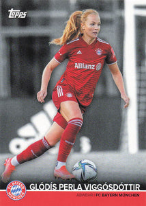 2021-22 Topps FC Bayern München Team Set Glodis Perla Viggosdottir #BCW-GV