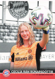 2021-22 Topps FC Bayern München Team Set Cecilia Ran Runarsdottir #BCW-CRR