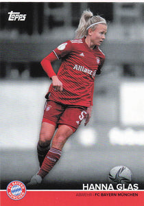 2021-22 Topps FC Bayern München Team Set Hanna Glas #BCW-HG