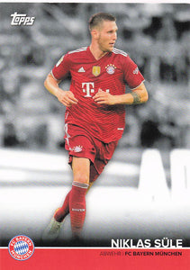 2021-22 Topps FC Bayern München Team Set Niklas Süle #BCM-NS