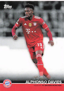 2021-22 Topps FC Bayern München Team Set Alphonso Davies #BCM-AD