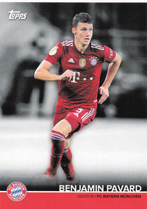 2021-22 Topps FC Bayern München Team Set Benjamin Pavard #BCM-BP