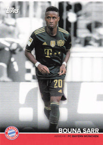 2021-22 Topps FC Bayern München Team Set Buona Sarr #BCM-BS