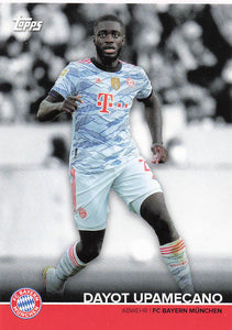 2021-22 Topps FC Bayern München Team Set Dayot Upamecano #BCM-DU