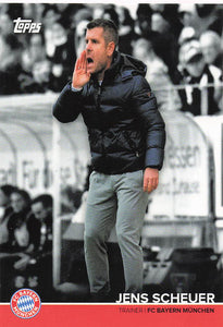 2021-22 Topps FC Bayern München Team Set Jens Scheuer #BCW-JS
