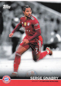 2021-22 Topps FC Bayern München Team Set Serge Gnabry #BCM-SG