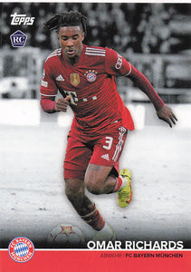 2021-22 Topps FC Bayern München Team Set Omar Richards #BCM-OR RC