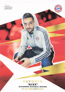 2021-22 Topps FC Bayern München Team Set Alejandro Alguacil Segura #ES-AS