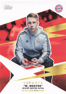 2021-22 Topps FC Bayern München Team Set Miguel Mestre Oltra #ES-MO