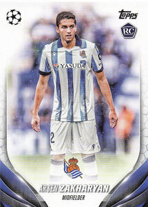 2023-24 Topps UEFA Club Competitions Arsen Zakharyan #141 RC