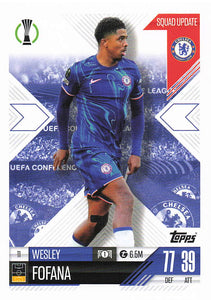 2024-25 Topps UEFA Club Competitions Match Attax Wesley Fofana #11