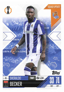 2024-25 Topps UEFA Club Competitions Match Attax Sheraldo Becker #16