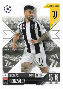 2024-25 Topps UEFA Club Competitions Match Attax Nicolas Gonzalez #31