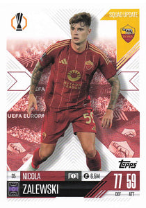2024-25 Topps UEFA Club Competitions Match Attax Nicola Zalewski #35