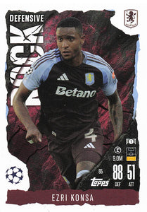 2024-25 Topps UEFA Club Competitions Match Attax Ezri Konsa #85