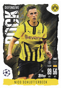 2024-25 Topps UEFA Club Competitions Match Attax Nico Schlotterbeck #94