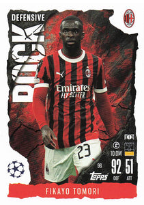 2024-25 Topps UEFA Club Competitions Match Attax Fikayo Tomori #96