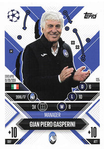 2024-25 Topps UEFA Club Competitions Match Attax Gian Piero Gasperini #125