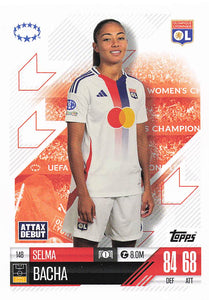2024-25 Topps UEFA Club Competitions Match Attax Selma Bacha #148