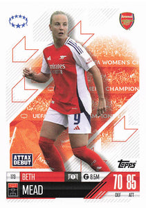 2024-25 Topps UEFA Club Competitions Match Attax Beth Mead #173