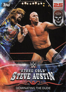 2021 Topps WWE Superstars Stone Cold Steve Austin #185