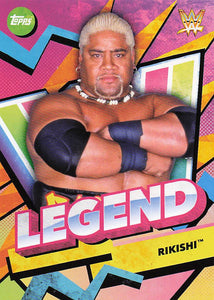 2021 Topps WWE Superstars Legend Rikishi #160
