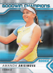 2023 Upper Deck Goodwin Champions Amanda Anisimova #58
