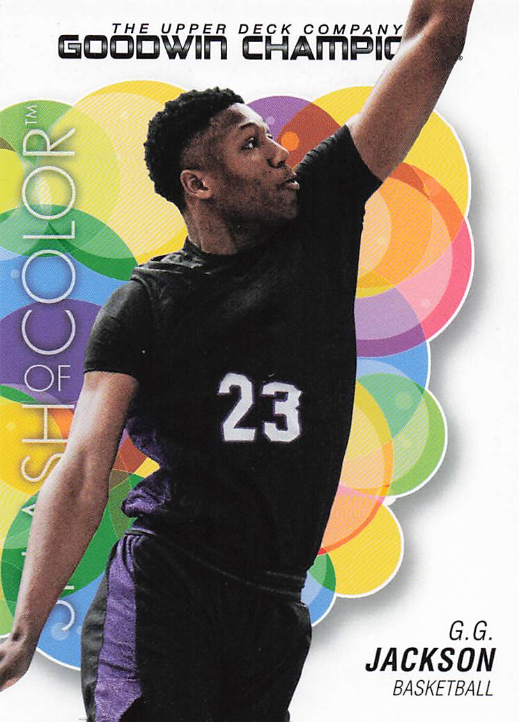 2023 Upper Deck Goodwin Champions Splash of Color G.G. Jackson #127