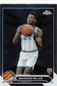 2023-24 Topps Chrome Basketball Brandon Miller #127 RC