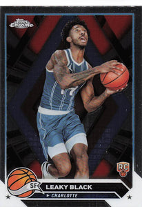 2023-24 Topps Chrome Basketball Leaky Black #51 RC