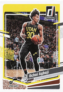 2023-24 Donruss Basketball Ochai Agbaji #42