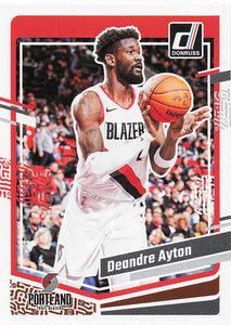 2023-24 Donruss Basketball Deandre Ayton #72