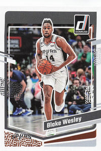 2023-24 Donruss Basketball Blake Wesley #99