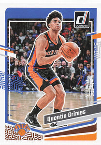 2023-24 Donruss Basketball Quentin Grimes #100