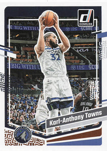 2023-24 Donruss Basketball Karl-Anthony Towns #155