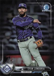 2017 Bowman Chrome Baseball Evan Longoria #73