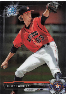 2017 Bowman Chrome Baseball Chrome Prospects Forrest Whitley #BCP173