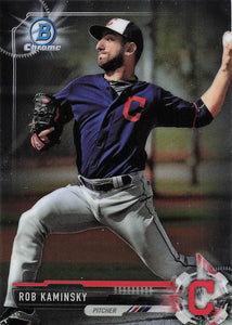 2017 Bowman Chrome Baseball Chrome Prospects Rob Kaminsky #BCP182