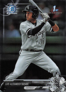 2017 Bowman Chrome Baseball Chrome Prospects Luis Alexander Basabe #BCP244