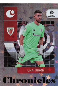 2022-23 Chronicles Soccer Chronicles La Liga Purple Astro Unai Simon #1