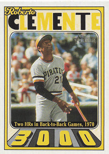 2021 Topps Heritage High Number Roberto Clemente #C3K-13
