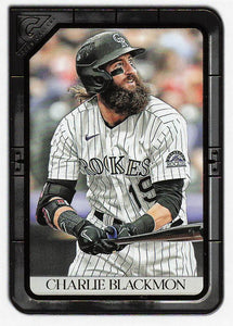 2021 Topps Gallery Charlie Blackmon #60