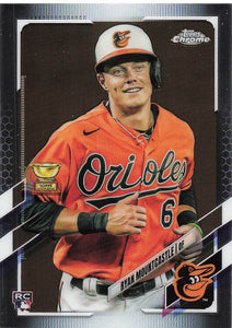 2021 Topps Chrome Ryan Mountcastle #63 RC