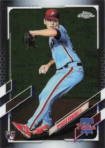 2021 Topps Chrome Spencer Howard #114 RC