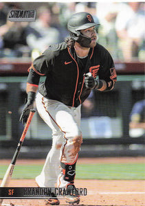 2021 Topps Stadium Club Brandon Crawford #91