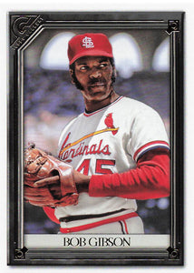 2021 Topps Gallery Bob Gibson #123