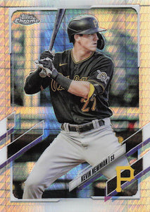 2021 Topps Chrome Prism Refractor Kevin Newman #2